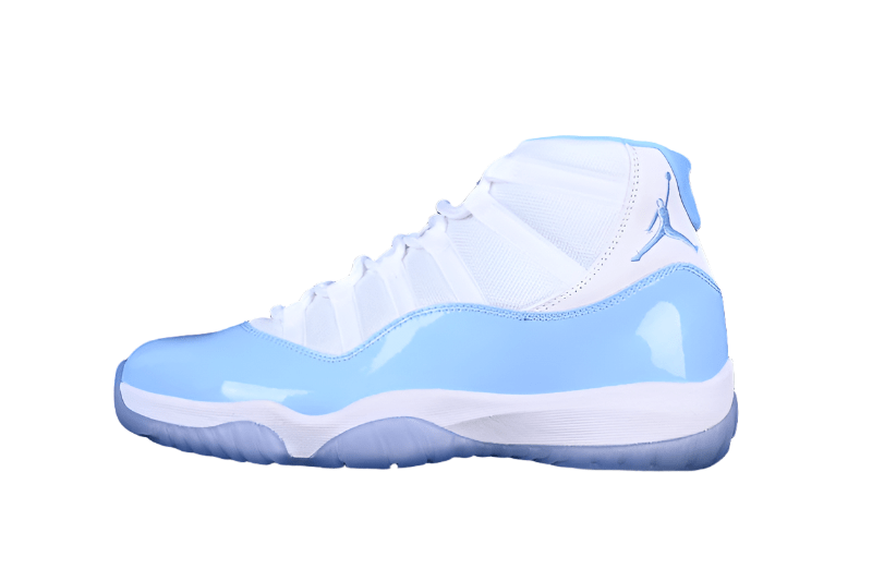 AIR JORDAN 11 UNC AJ11 BLANC/BLEU