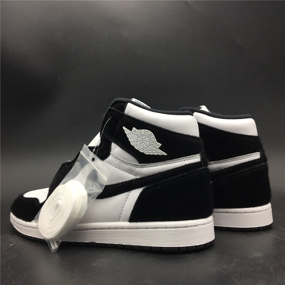 JORDAN 1 HIGH x PANDA NOIR/BLANC 