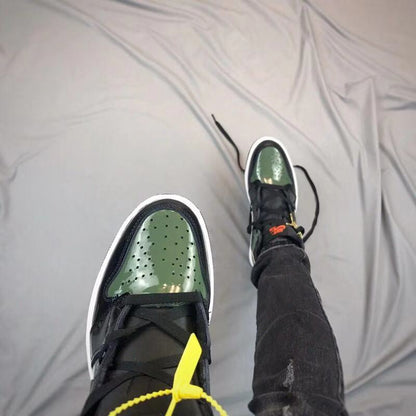 JORDAN 1 RETRO HIGH x SOLEFLY ART BASEL NOIR