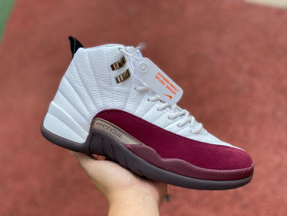 Jordan 12 Retro « Bordeaux et Blanc »