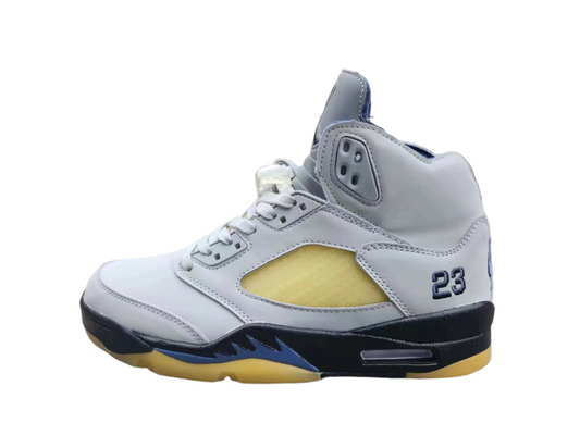 Jordan 5 Gris et Jaune 