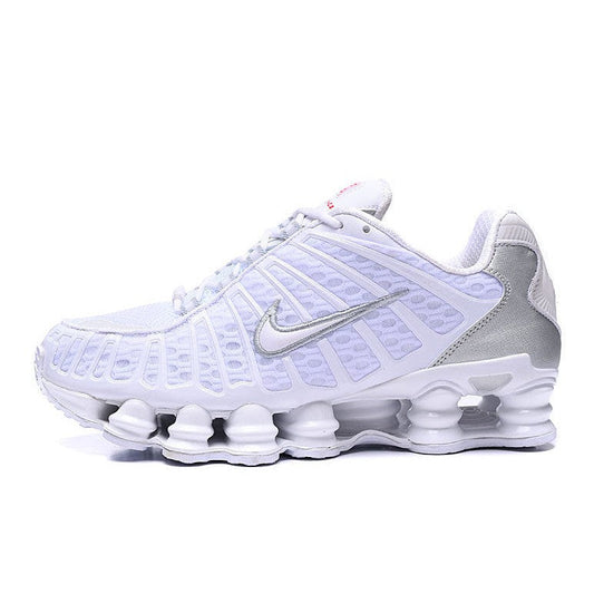 NIKE SHOX TL x BLANC ARGENT MÉTALLISÉ