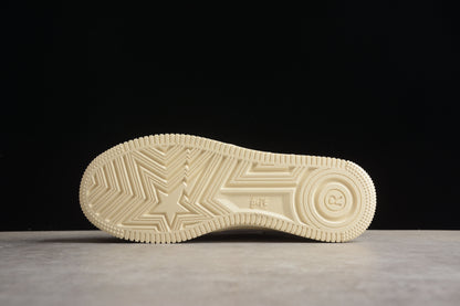 Baskets basses BAPE STA blanches et noires