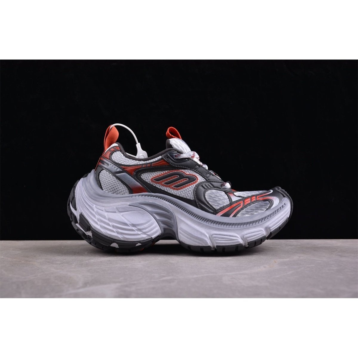 BALENCIAGA 10XL x GRIS CHARBON ROUGE