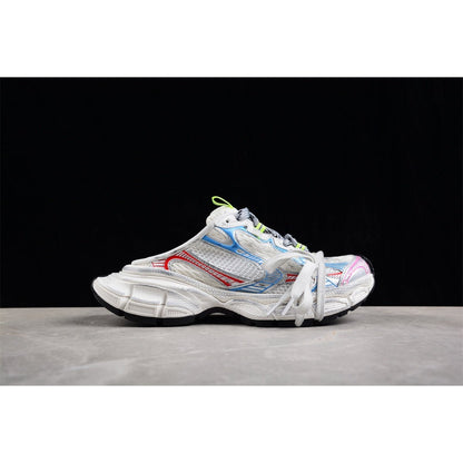 BALENCIAGA Mule 3XL x Beige Bleu Rouge