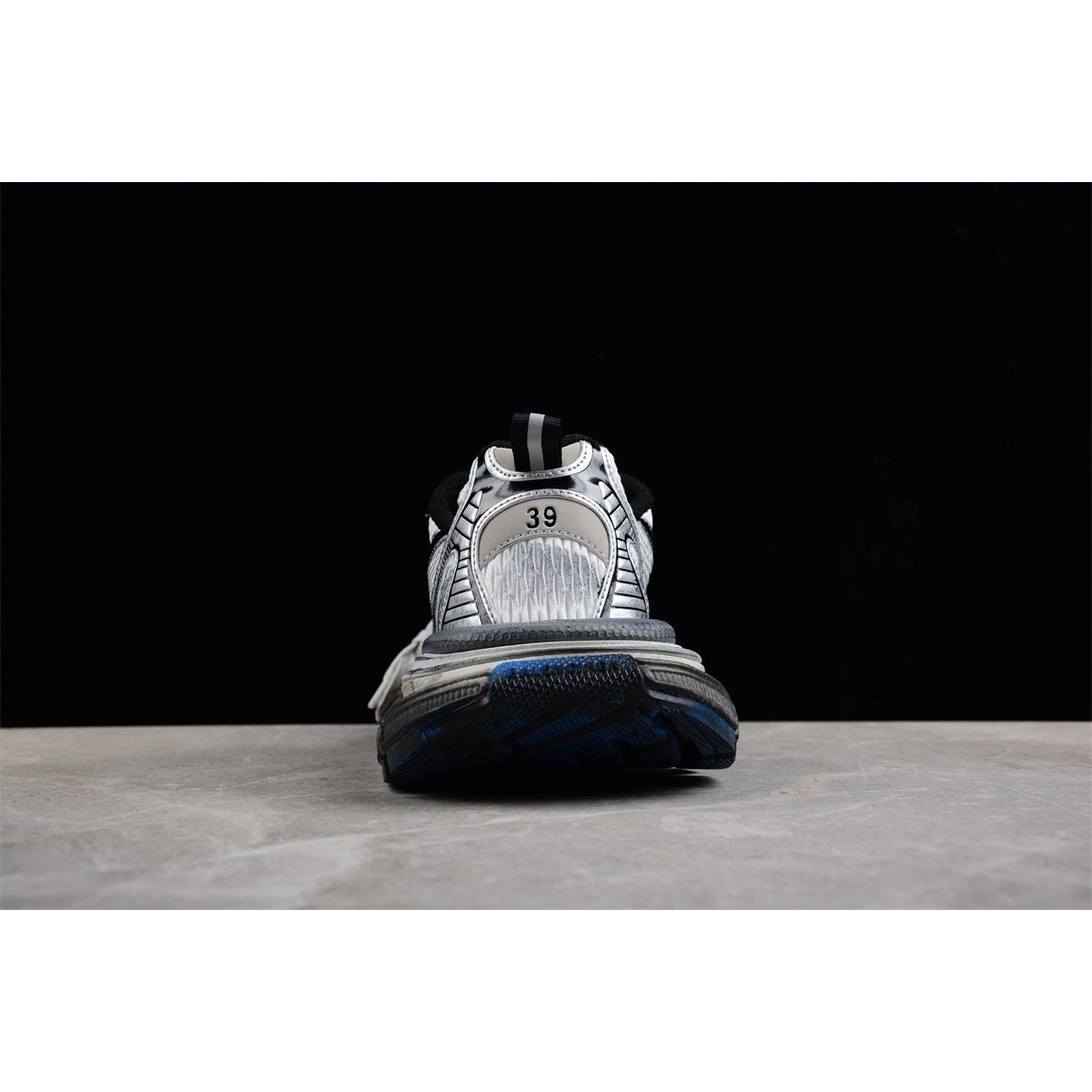 BALENCIAGA 3XL x GRIS BLEU-GRAFFITI