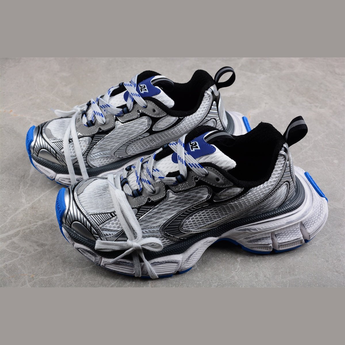 BALENCIAGA 3XL x BLANC GRIS BLEU