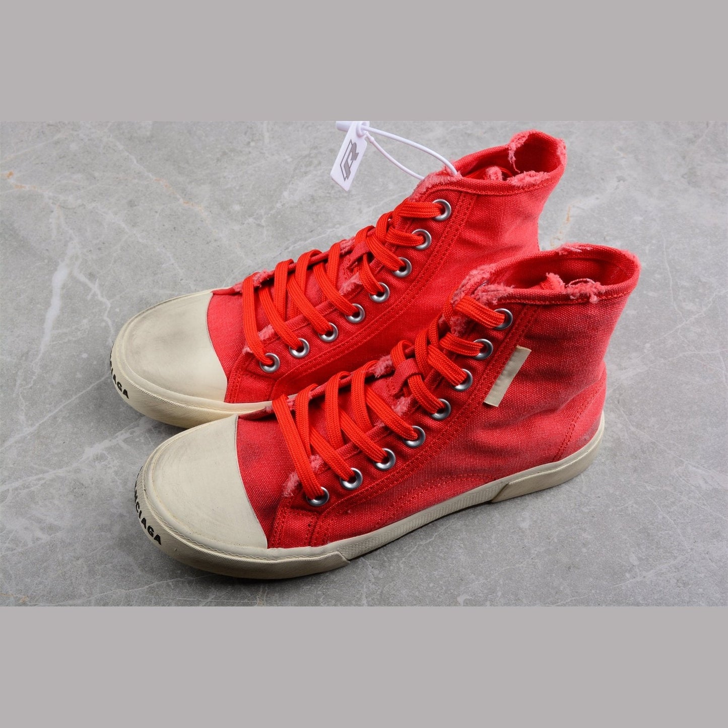 BALENCIAGA PARIS HIGH VULC DESTR x ROUGE