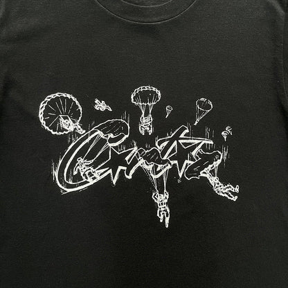 T-shirt CORTEIZ ALLSTARZ SKYDIVER noir