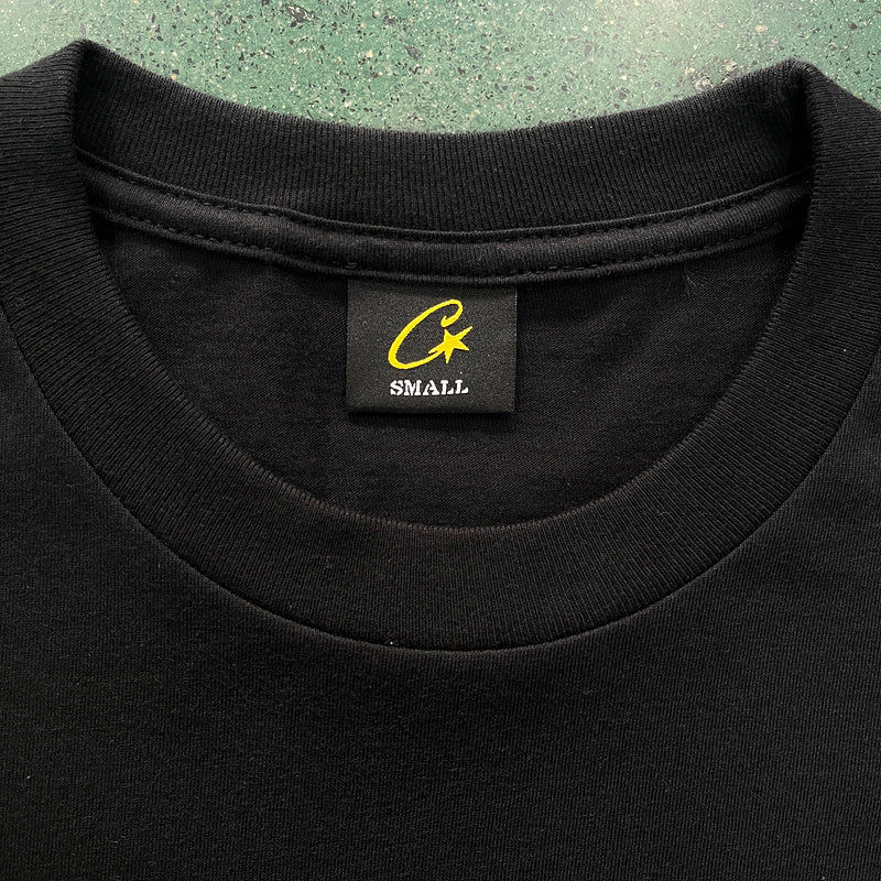 T-SHIRT CORTEIZ ALLSTARZ NOIR À GRADIENT RASTA