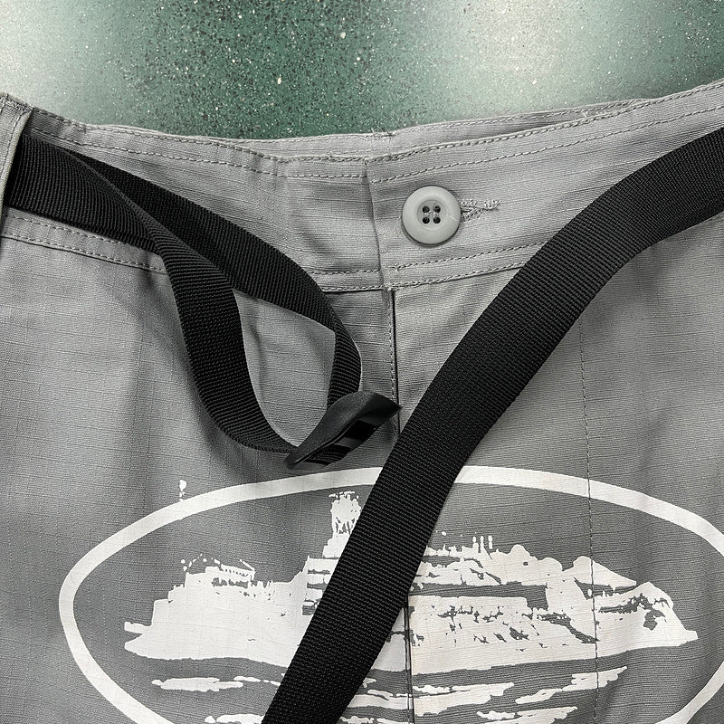 Pantalon cargo Corteiz gris pierre