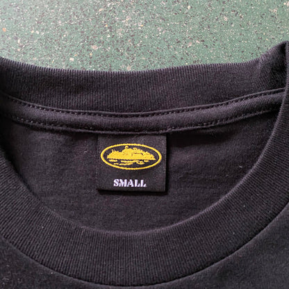 T-shirt CORTEIZ OG ALCATRAZ noir et jaune