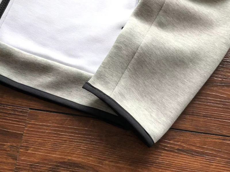 Sweat à capuche Nike Tech Fleece x Bleu clair/Gris/Blanc
