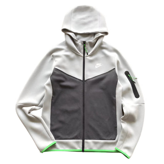 Sweat à capuche Nike Tech Fleece x Gris/Noir/Vert