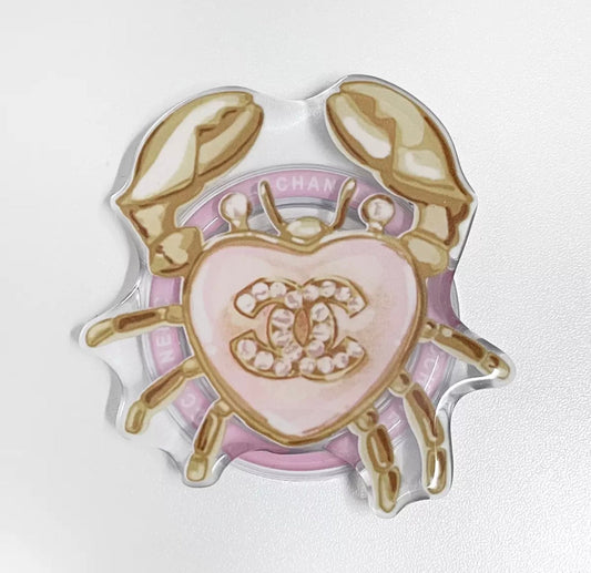 Support magnétique CC Popsocket Crabe