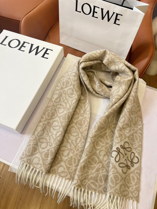 ÉCHARPE LOEWE BEIGE