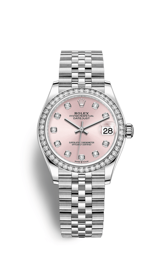 ROLEX ROSE ARGENTÉ