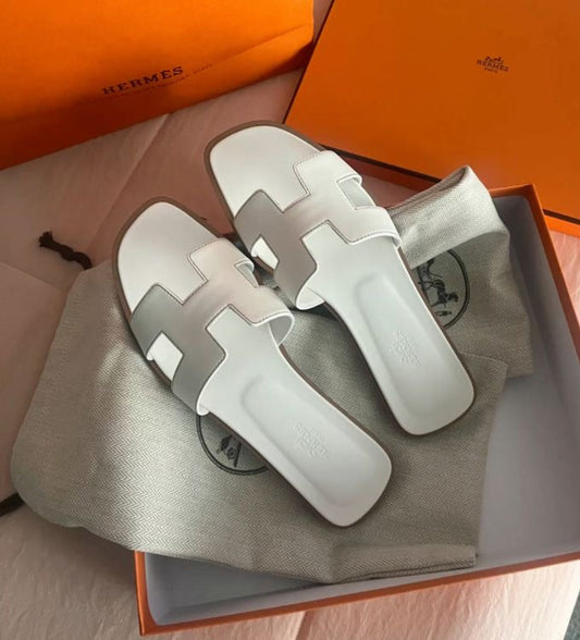 Hermès orange blanc