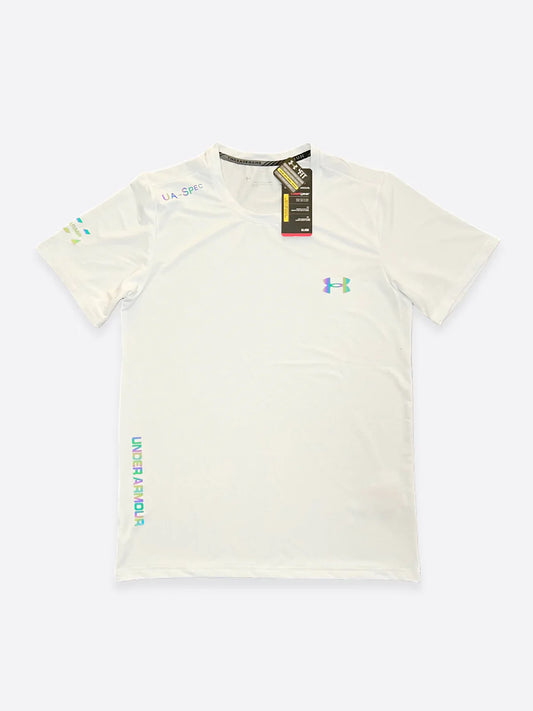 T-shirt fluorescent blanc Under Armour