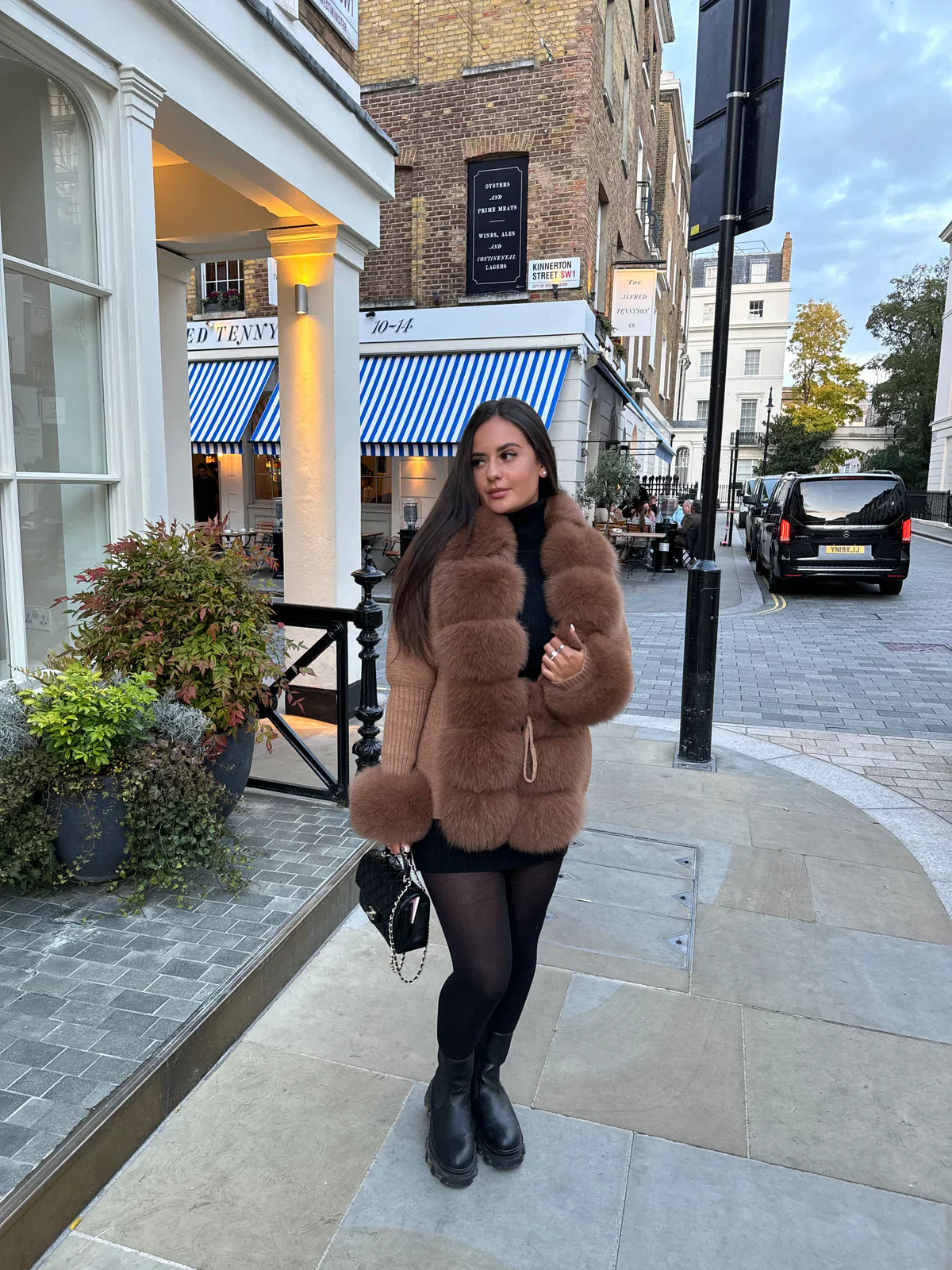 LE CARDIGAN ÉCLAT MARRON