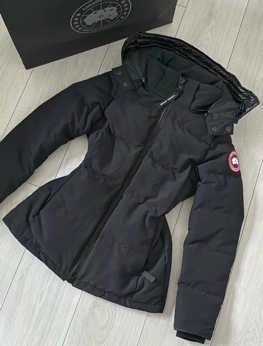 Manteau Canada Goose Snattable noir sans fourrure