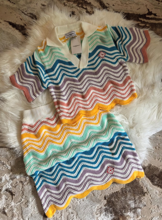 Casablanca deux pièces pastel