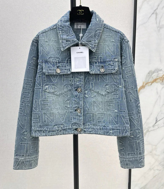 veste en jean CC