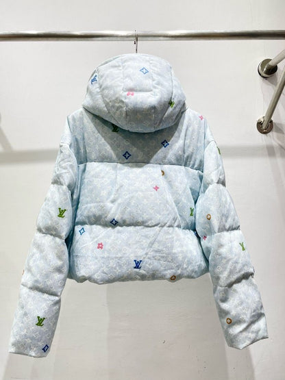 MANTEAU EN JEAN MONOGRAMME LV