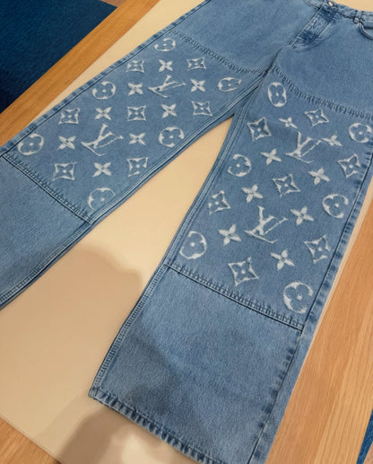 Jean skateur LV bleu