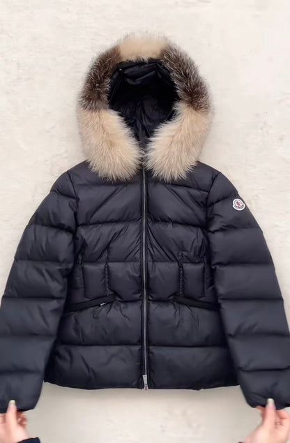 Doudoune Moncler en fourrure