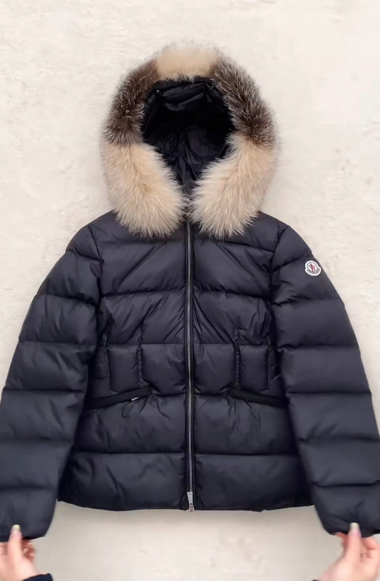 Doudoune Moncler en fourrure