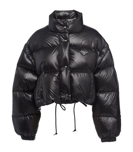 VESTE BRILLANTE PRADA NOIRE