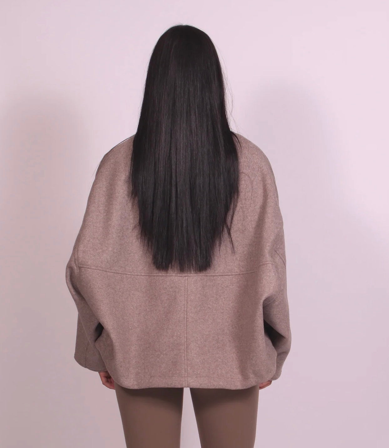 RETIRER LA VESTE TAUPE