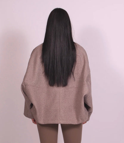 RETIRER LA VESTE TAUPE