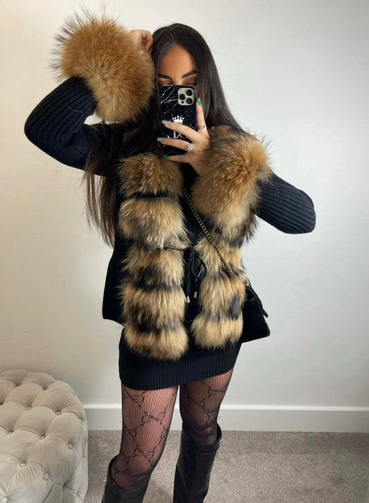 LE CARDIGAN ÉCLAT AMBER FOX