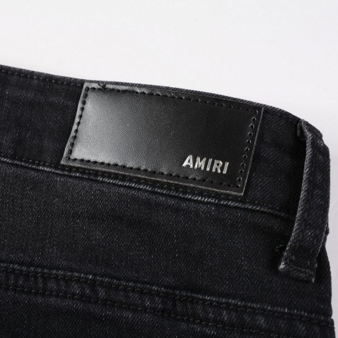 Jean en denim Amr Applique