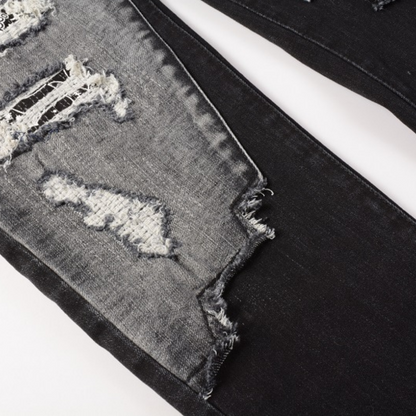 Amr Bandana Logo Jeans