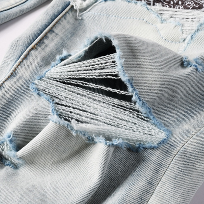 Amr Bandana Patch Jeans