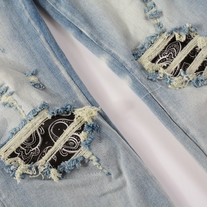 Jean bleu délavé Amr