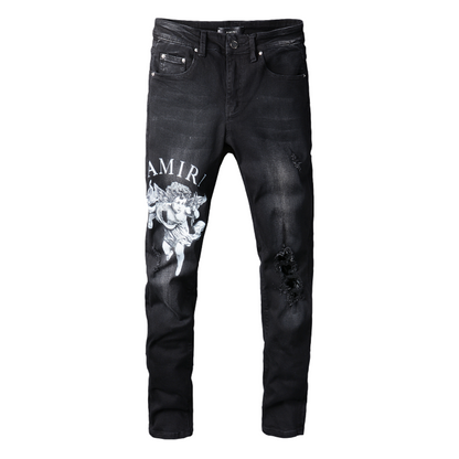 Jeans en denim Amr Cherub