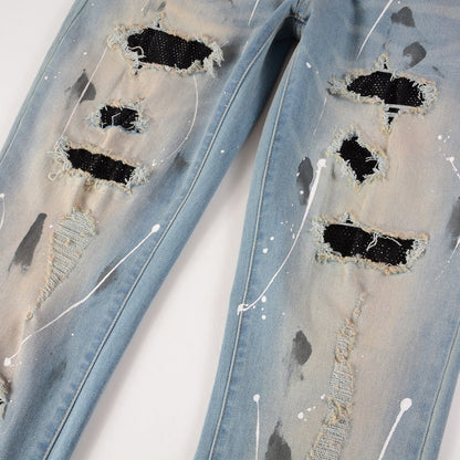 Jean bleu Amr Diamonds