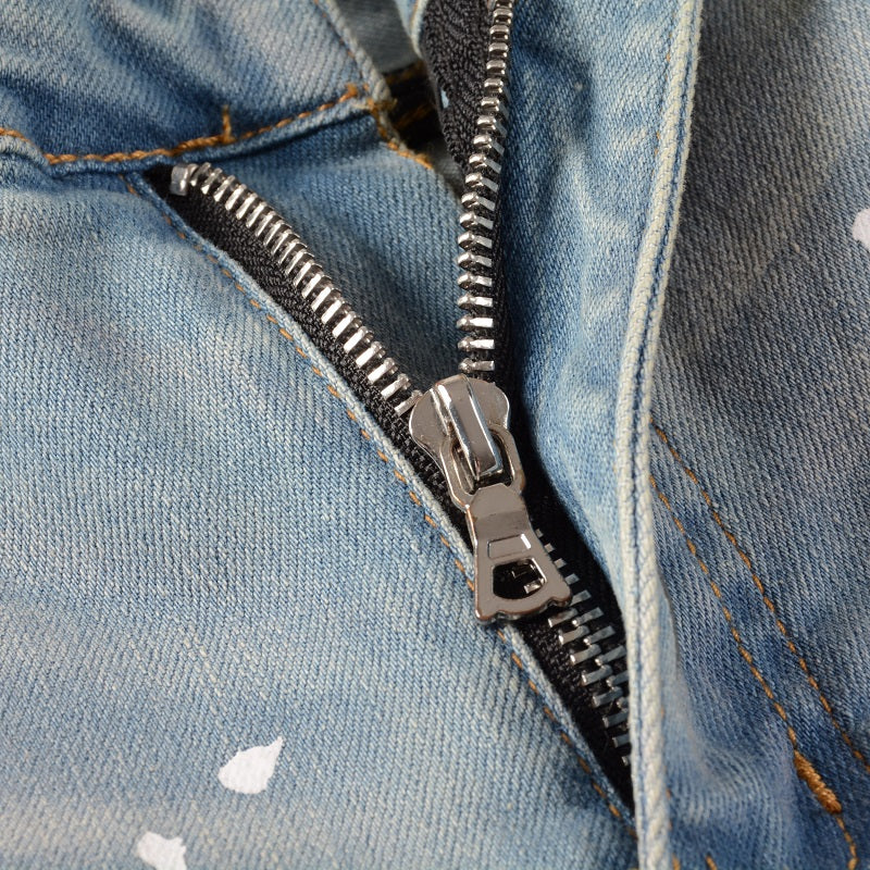 Jean bleu Amr Diamonds