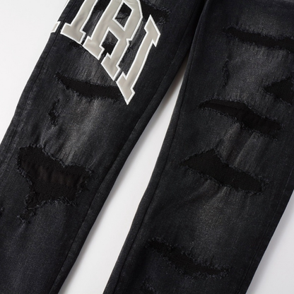 Jean camouflage dégradé Amr