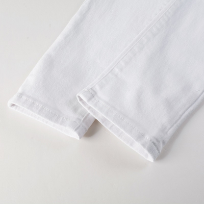 Amr White Jeans