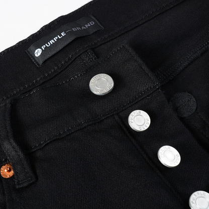 Purple Full Black Jeans