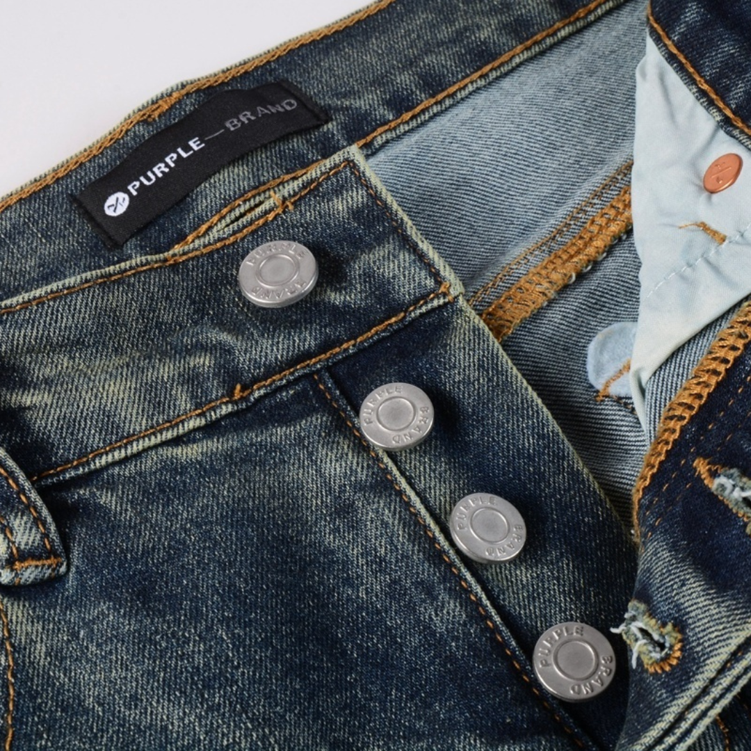 Purple Gradient Jeans