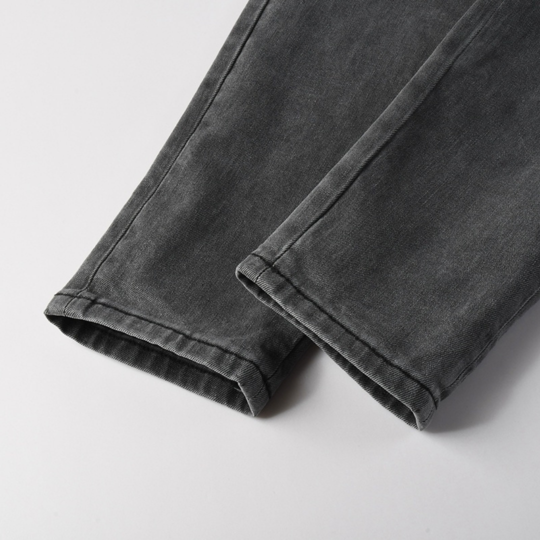 Purple Grey Diamonds Jeans