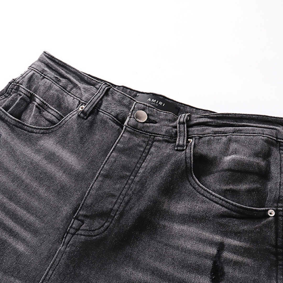 Jean noir évasé Amr