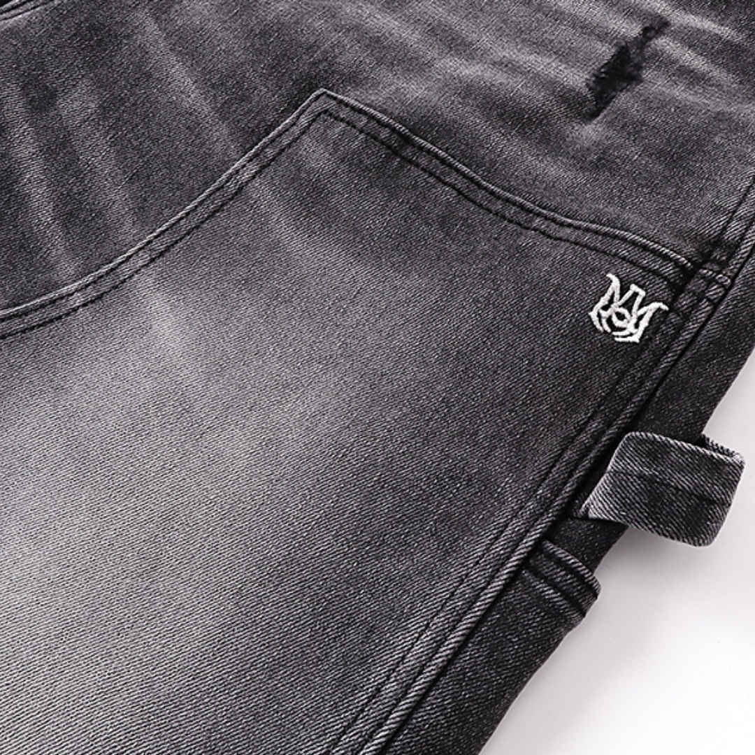 Jean noir évasé Amr