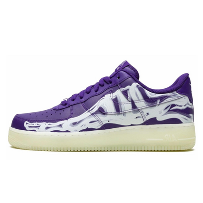AF1 « Skeleton » violet